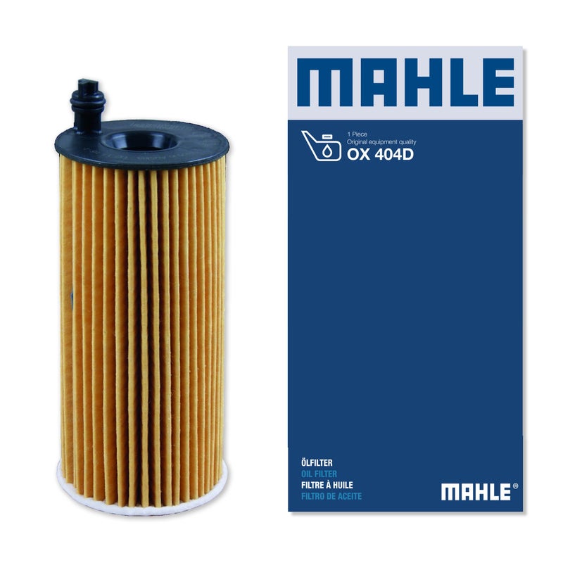 MAHLE Original OX 404D ECO Engine Oil Filter, 1 Pack - Image 1